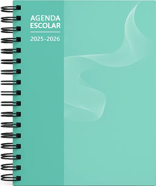 Agenda Escolar Mimbek 25/26 T.polipr. A5 1DP Verde