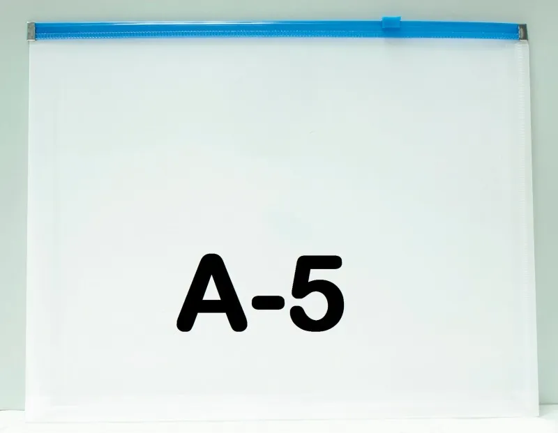 SOBRE ZIP LOMO 3CM A5