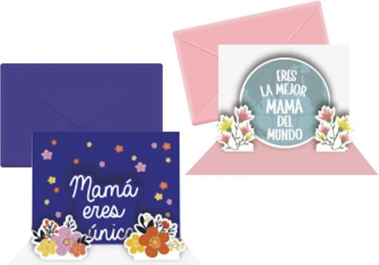 Tarjeta Felicitación Mamá