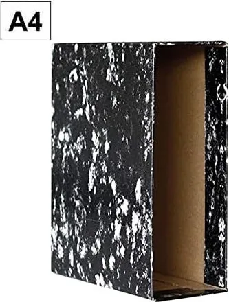 CAJA ARCHIVADOR PLUS A4 NEGRO