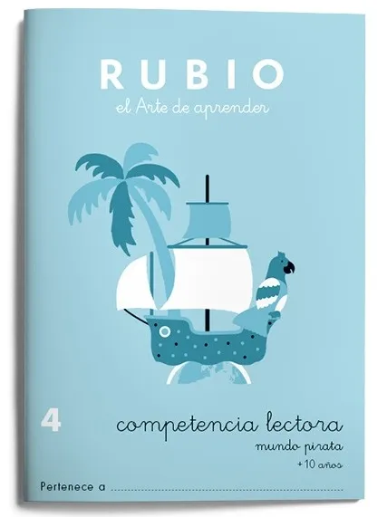 Cuaderno Rubio Competencia Lectora 5 Mundo Fantasía