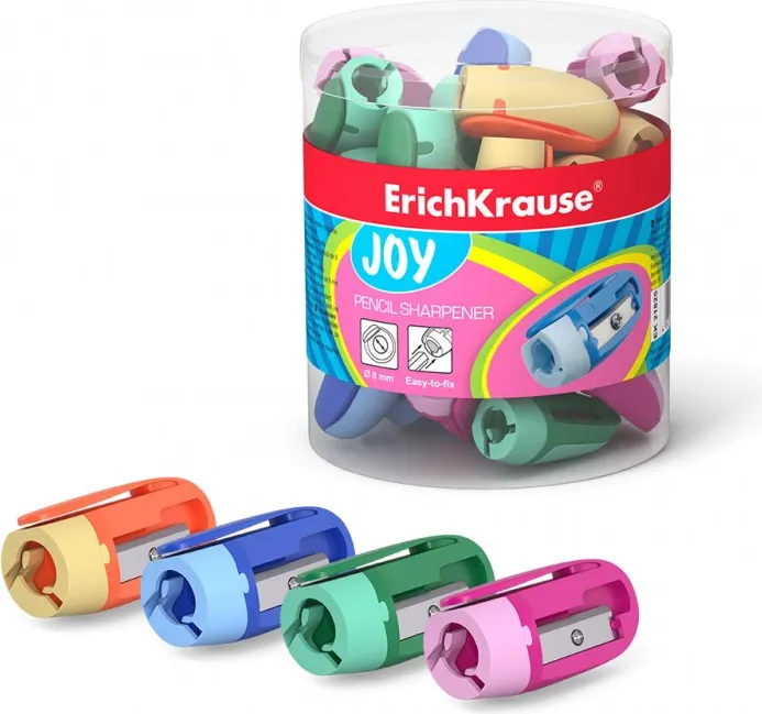 SACAPUNTAS PLASTICO JOY BOTE