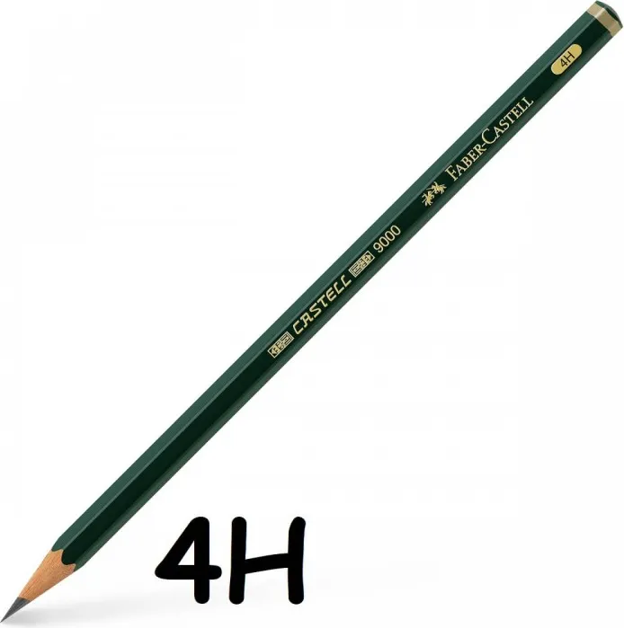 Lapiz FABER Castell 9000- 4H