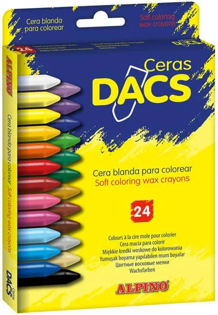 Ceras Dacs  24 colores