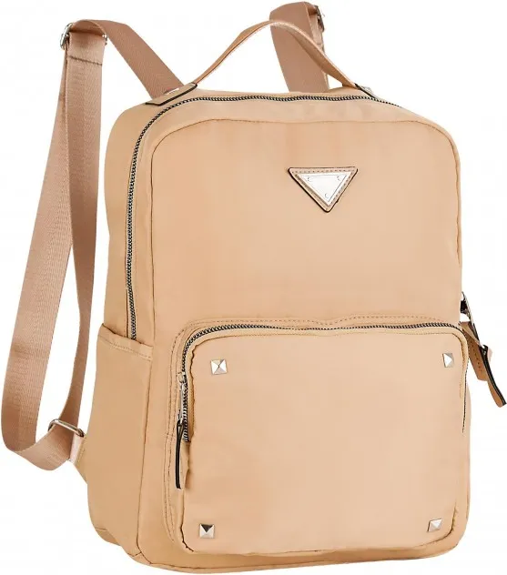 MOCHILA CLIO 24X33X14 C/ 2 CREMALLERAS CAMEL
