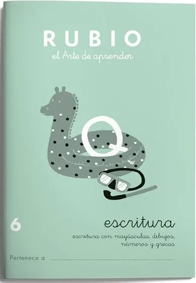 CUADERNO RUBIO ESCRITURA 6