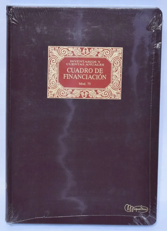 Libro Miquel Rius Nº73 Inventarios y Ctas. Anuales
