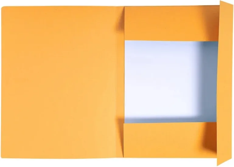 SUBCARPETA EXACOMPTA A4 3 SOLAPA NARANJA