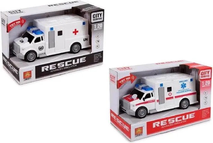 COCHE AMBULANCIA Y SONIDO