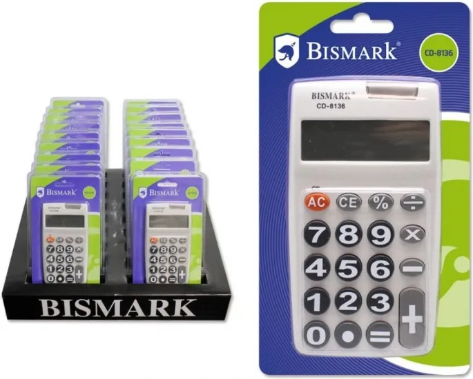 Calculadora 8 Dígitos Big CD-8136