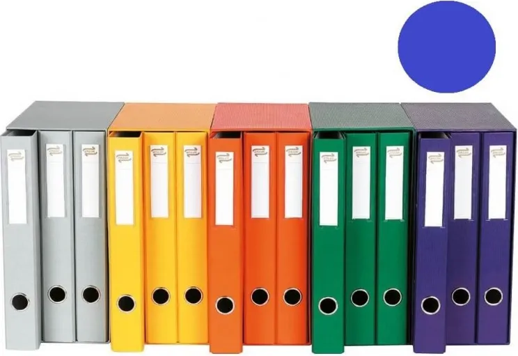 Modulo 3 Archivadores Pp A4 Azul