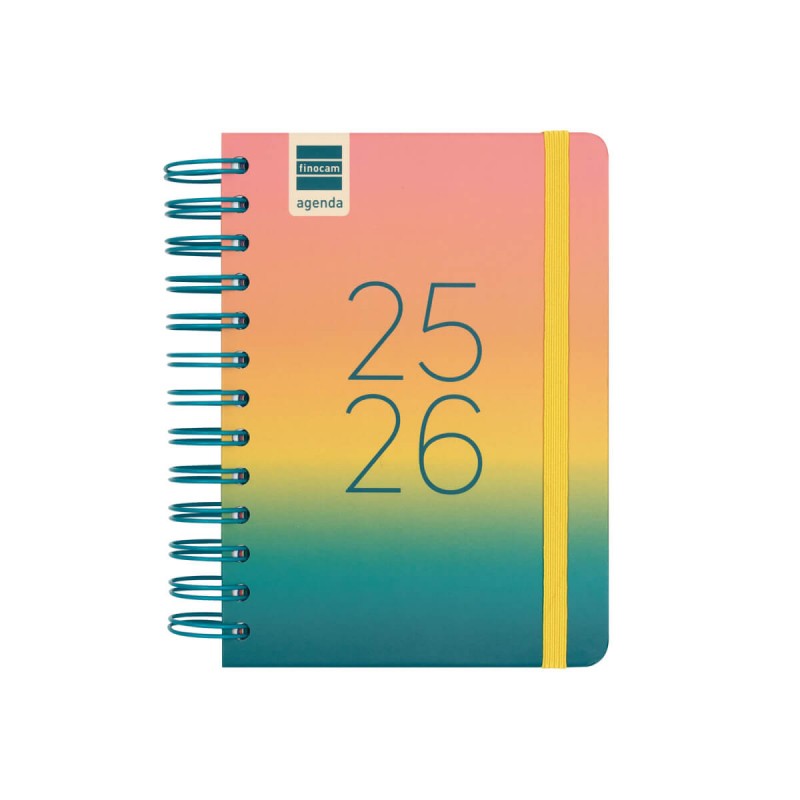Agenda Finocam Cosmo 1/8 1DP Iris 25-26
